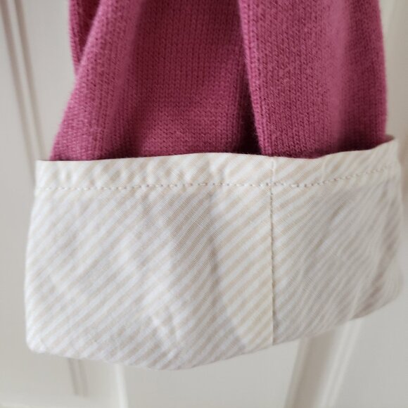 Double breasted hot pink sweater jacket - Picture 2 of 3